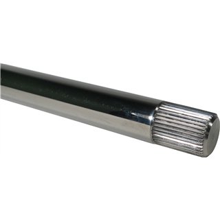 Borgeson | Steering Shaft Polished Stainless 3/4DD Shaft 12in. Long