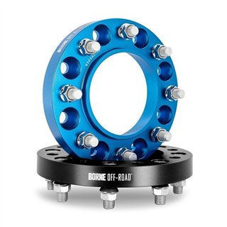 Mishimoto | Wheel Spacers, 8X165.1, 121.3mm Center Bore, M14 X 1.5, 38.1mm Thick, Black - Ram 2500 / 3500 6.7L 2018-2023