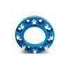 Mishimoto | Wheel Spacers, 8X165.1, 121.3mm Center Bore, M14 X 1.5, 38.1mm Thick, Blue - Ram 2500 / 3500 6.7L 2018-2023