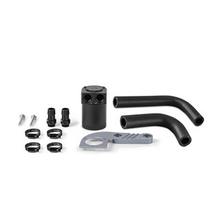 Mishimoto | Baffled Oil Catch Can, fits BMW F8X M3/M4 2015-2020, Frozen Dark Grey Metallic - M3 / M4 / M4 CS / M4 GTS 3.0T 2015-
