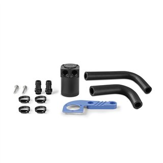 Mishimoto | Baffled Oil Catch Can, fits BMW F8X M3/M4 2015-2020, Yas Marina Blue Metallic - M3 / M4 / M4 CS / M4 GTS 3.0T 2015-2