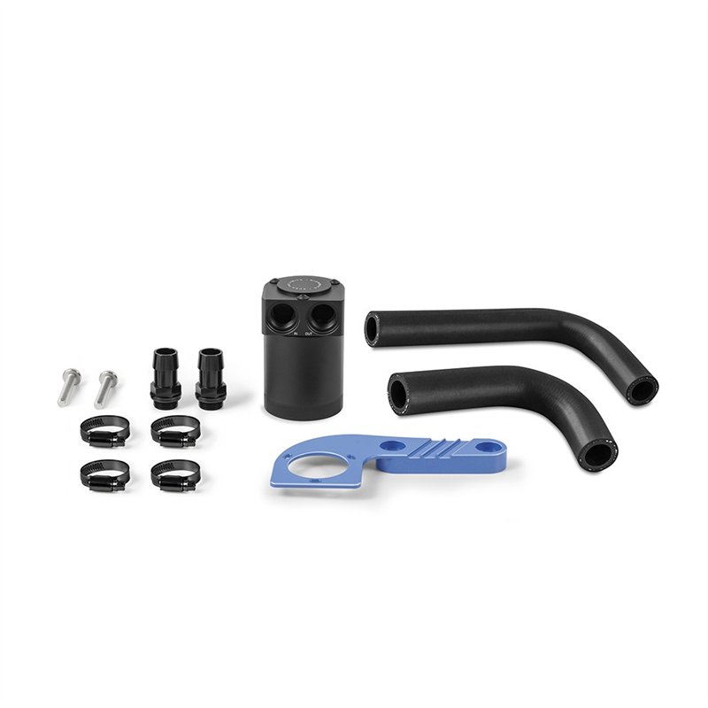 Mishimoto | Baffled Oil Catch Can, fits BMW F8X M3/M4 2015-2020, Yas Marina Blue Metallic - M3 / M4 / M4 CS / M4 GTS 3.0T 2015-2