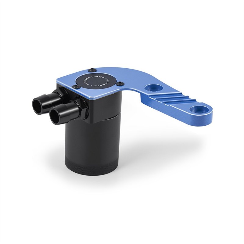 Mishimoto | Baffled Oil Catch Can, fits BMW F8X M3/M4 2015-2020, Yas Marina Blue Metallic - M3 / M4 / M4 CS / M4 GTS 3.0T 2015-2