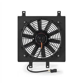 Mishimoto | Performance Aluminum Fan Shroud Kit, fits Honda Civic 1992-2000, Black - Civic / Civic del Sol 1.5L / 1.6L 1992-2000