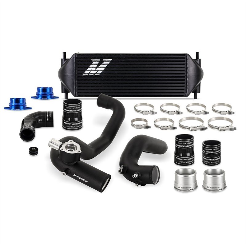 Mishimoto | Performance Intercooler Kit, Ford Bronco 2.3L 2021+, Black IC, Black IC Pipes - Bronco 2.3T 2021-2023