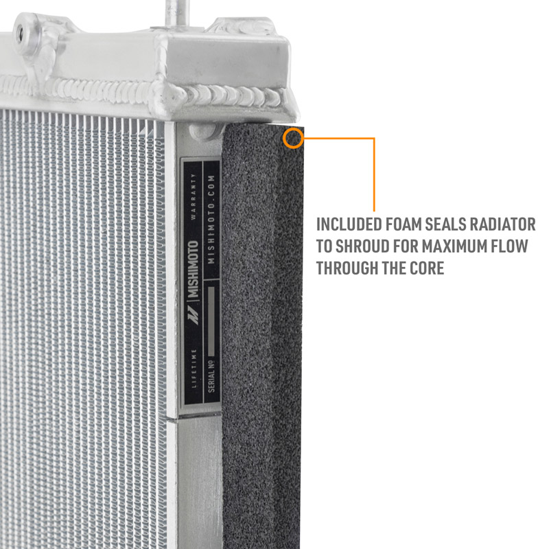 Mishimoto | Performance Aluminum Radiator, Fits Subaru WRX 2022+ - WRX 2.4T 2022-2024