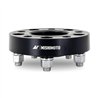 Mishimoto | Wheel Spacers, 5x114.3, 67.1 Center Bore, M12x1.5, 25mm Thick, Black - Hyundai / Kia / Mazda / Mitsubishi 1990-2017