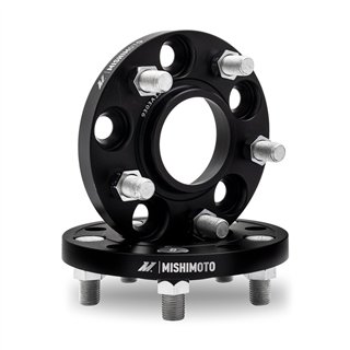 Mishimoto | Wheel Spacers, 5x114.3, 60.1 Center Bore, M12x1.5, 30mm Thick, Black - Lexus / Scion / Toyota 1986-2024
