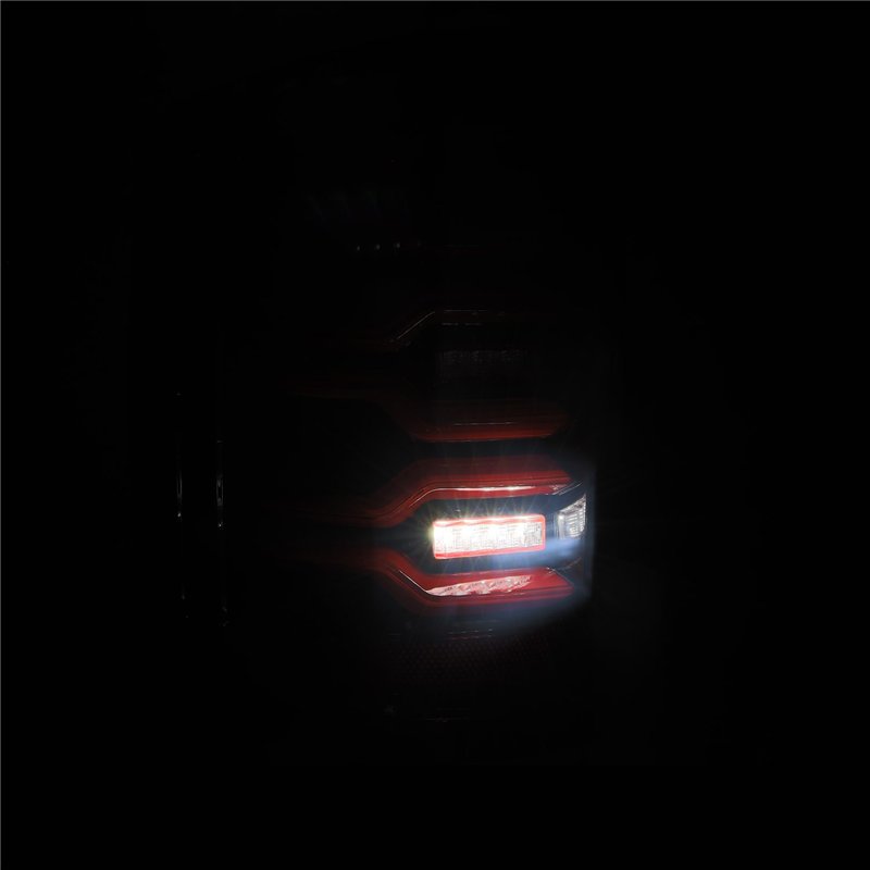 AlphaRex | LED Taillights Black-Red - Silverado / Sierra 1500 / 2500 HD / 3500 HD 2014-2019