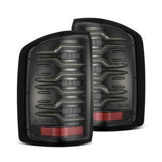 AlphaRex | LED Taillights Alpha-Black - Sierra 2500 HD / 3500 HD 6.0L / 6.6L 2014-2018