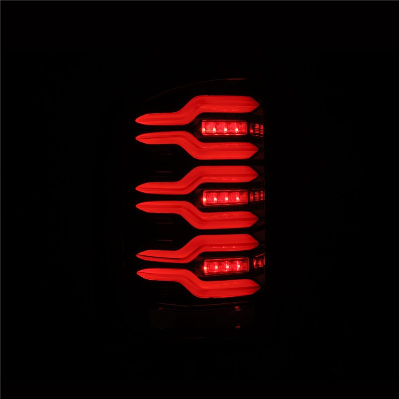 AlphaRex | LED Taillights Alpha-Black - Sierra 2500 HD / 3500 HD 6.0L / 6.6L 2014-2018