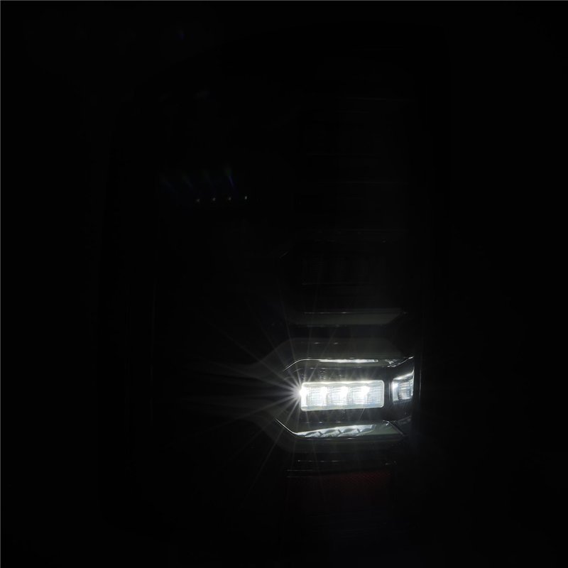 AlphaRex | LED Taillights Alpha-Black - Sierra 2500 HD / 3500 HD 6.0L / 6.6L 2014-2018