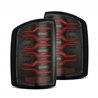 AlphaRex | LED Taillights Black Red - Sierra 2500 HD / 3500 HD 6.0L / 6.6L 2014-2018