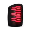 AlphaRex | LED Taillights Black Red - Sierra 2500 HD / 3500 HD 6.0L / 6.6L 2014-2018