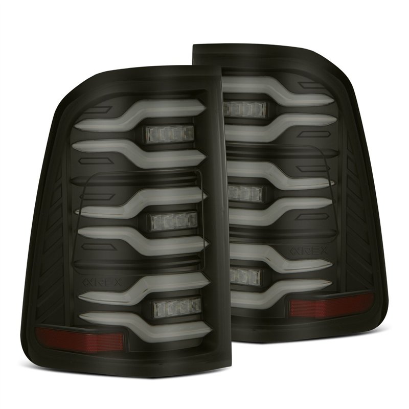 AlphaRex | LED Taillights Black - Ram 1500 2019-2024