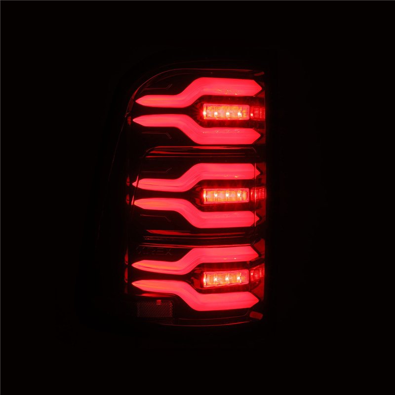 AlphaRex | LED Taillights Black-Red - Ram 1500 2019-2024