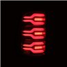 AlphaRex | LED Taillights Black-Red - Ram 1500 2019-2024
