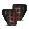 AlphaRex | LED Taillights Black Red - F-150 2021-2023