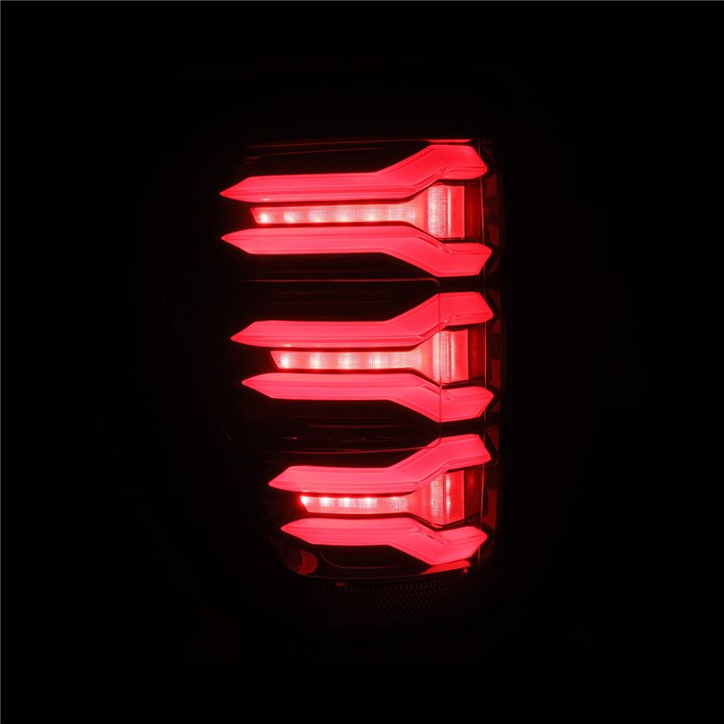 AlphaRex | LED Taillights Black Red - F-150 2021-2023