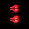 AlphaRex | LED Taillights Black-Red - Tundra 4.0L / 4.6L / 5.7L 2014-2021