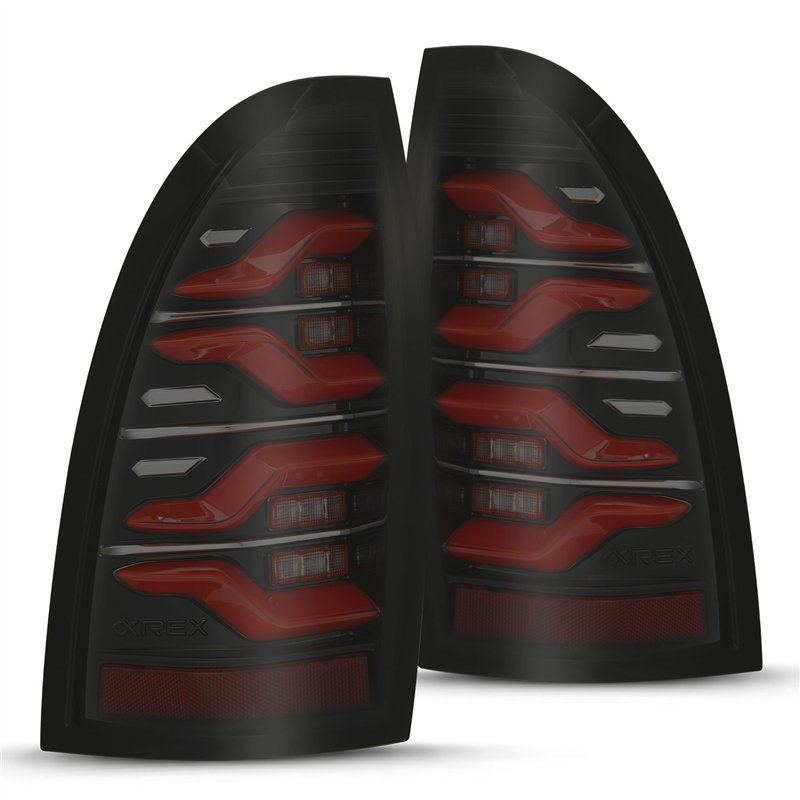 AlphaRex | LED Taillights Black-Red - Tacoma 2.7L / 4.0L 2005-2015