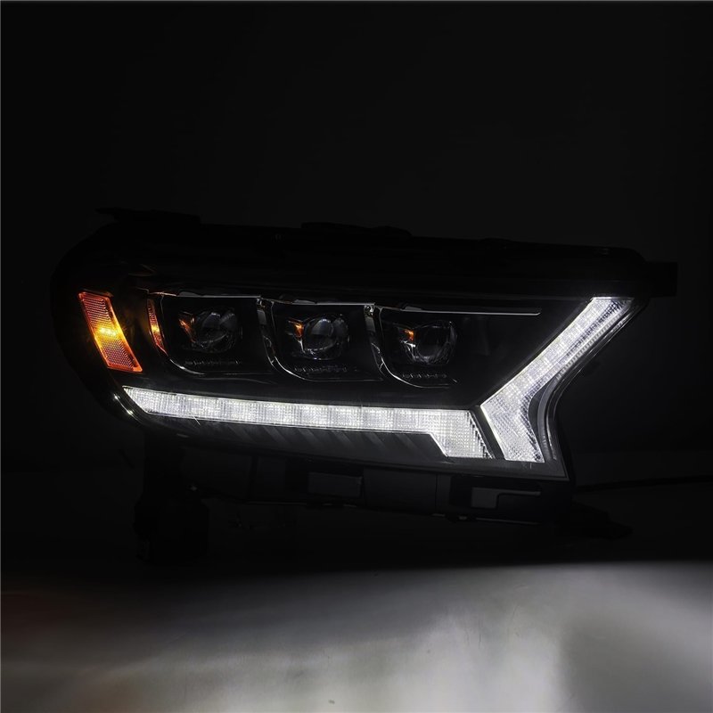 AlphaRex | LED Projector Headlights in Alpha-Black - Ranger 2.3T 2019-2023