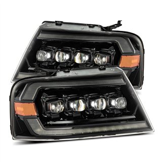 AlphaRex | LED Projector Headlights in Alpha-Black - F-150 / Mark LT 2004-2008
