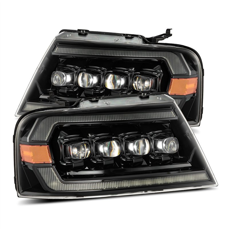 AlphaRex | LED Projector Headlights in Alpha-Black - F-150 / Mark LT 2004-2008