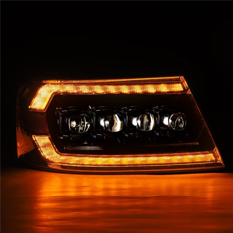 AlphaRex | LED Projector Headlights in Alpha-Black - F-150 / Mark LT 2004-2008