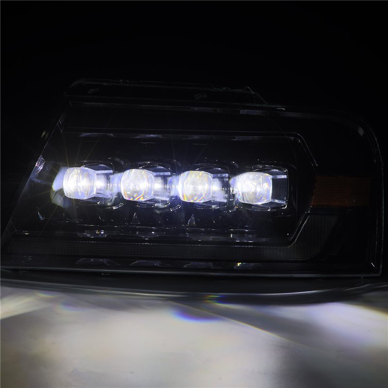 AlphaRex | LED Projector Headlights in Alpha-Black - F-150 / Mark LT 2004-2008