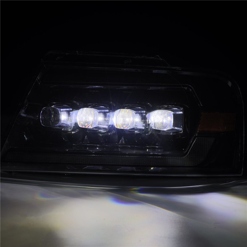 AlphaRex | LED Projector Headlights in Alpha-Black - F-150 / Mark LT 2004-2008