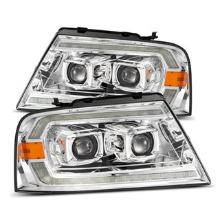 AlphaRex | Projector Headlights Chrome - F-150 / Mark LT 2004-2008