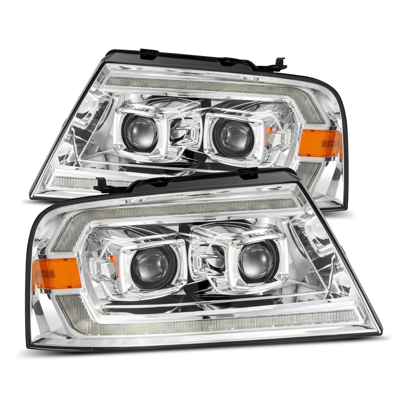 AlphaRex | Projector Headlights Chrome - F-150 / Mark LT 2004-2008