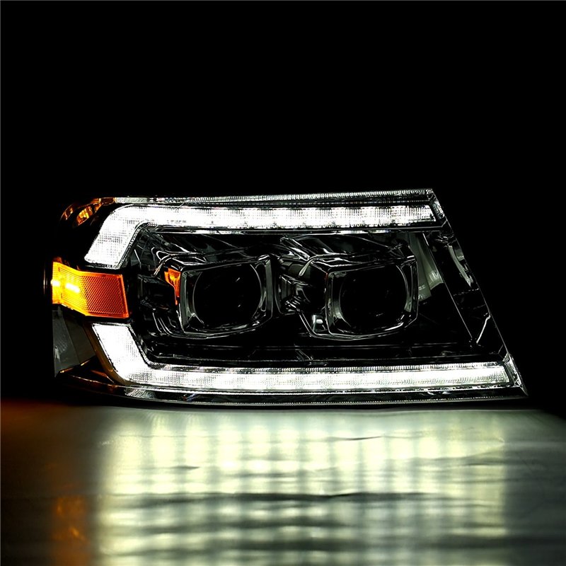 AlphaRex | Projector Headlights Chrome - F-150 / Mark LT 2004-2008