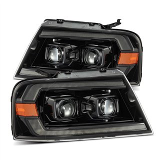 AlphaRex | Projector Headlights Alpha-Black - F-150 / Mark LT 2004-2008