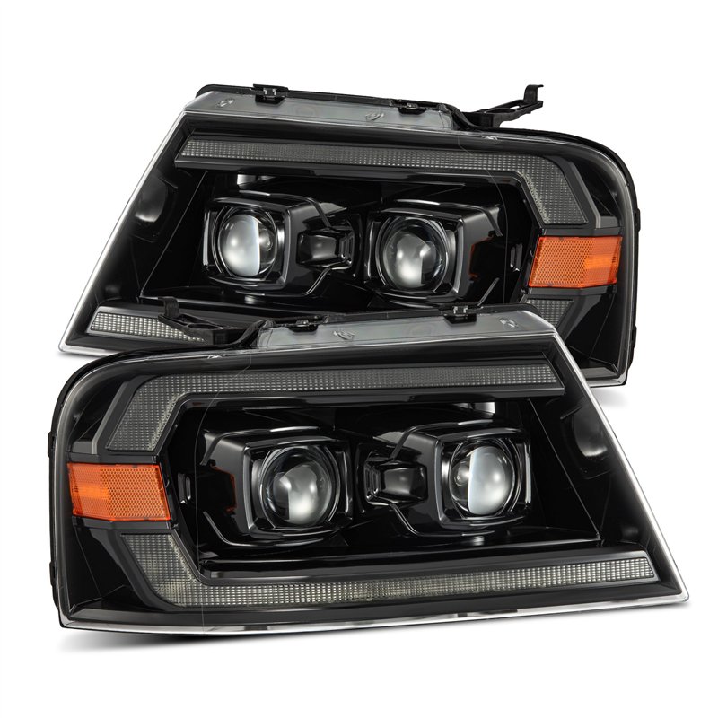 AlphaRex | Projector Headlights Alpha-Black - F-150 / Mark LT 2004-2008