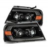 AlphaRex | Projector Headlights Alpha-Black - F-150 / Mark LT 2004-2008