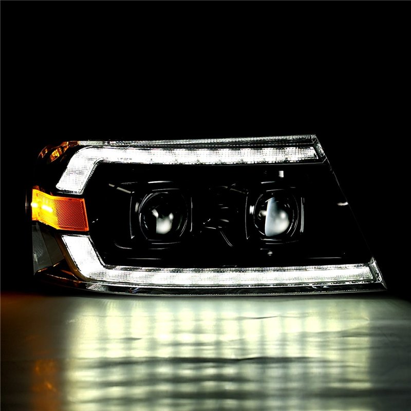 AlphaRex | Projector Headlights Alpha-Black - F-150 / Mark LT 2004-2008