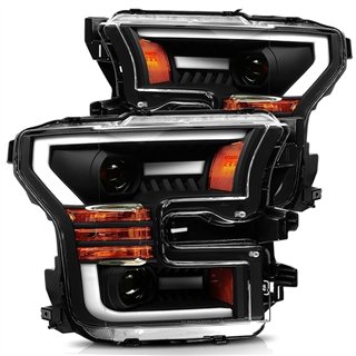 AlphaRex | Projector Headlights Black - F-150 / Raptor 2.7T / 3.5L / 5.0L 2015-2020
