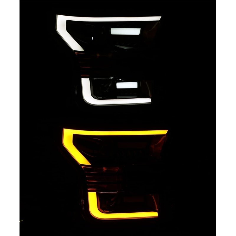 AlphaRex | Projector Headlights Black - F-150 / Raptor 2.7T / 3.5L / 5.0L 2015-2020
