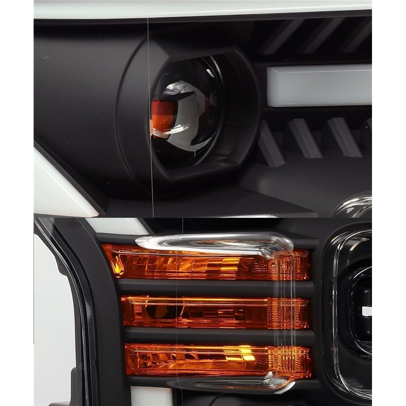 AlphaRex | Projector Headlights Black - F-150 / Raptor 2.7T / 3.5L / 5.0L 2015-2020