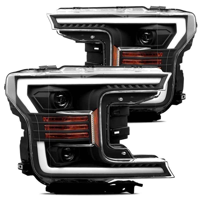 AlphaRex | Projector Headlights Black - F-150 2018-2020