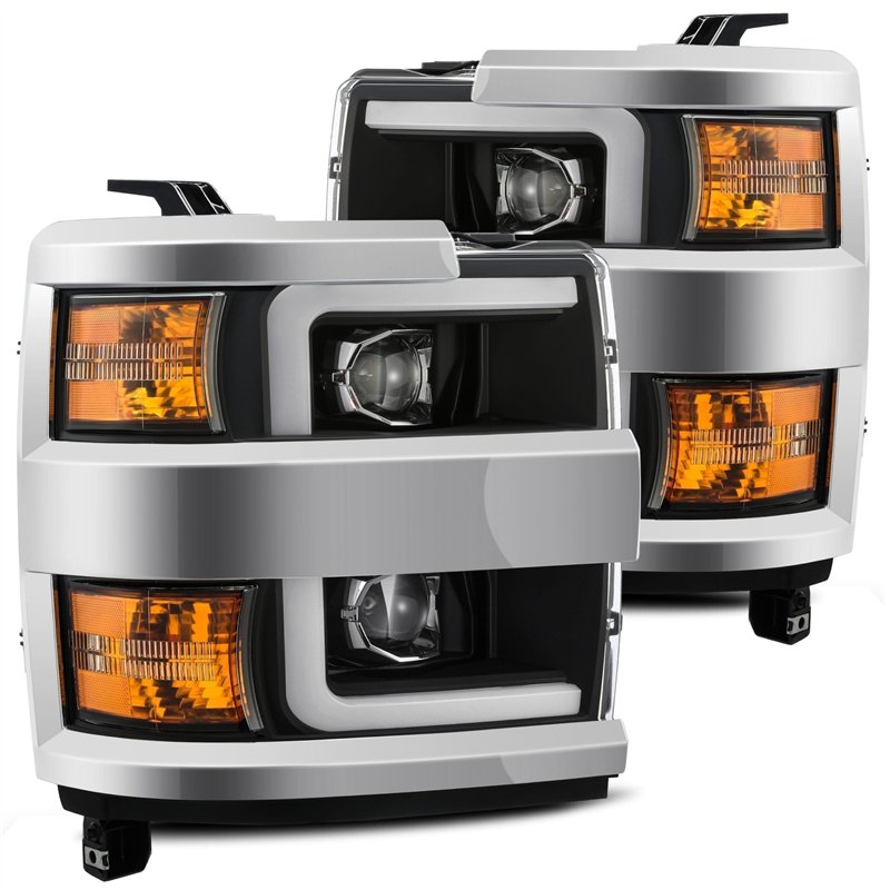 AlphaRex | Projector Headlights Black - Silverado 2500 HD / 3500 HD 6.0L / 6.6L 2019