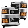 AlphaRex | Projector Headlights Black - Silverado 2500 HD / 3500 HD 6.0L / 6.6L 2019