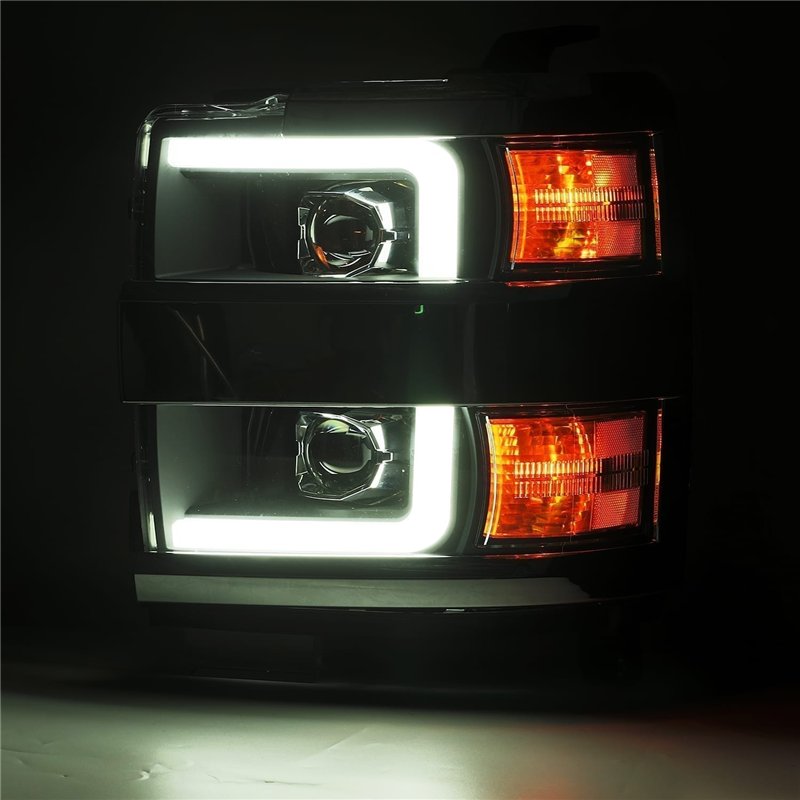 AlphaRex | Projector Headlights Black - Silverado 2500 HD / 3500 HD 6.0L / 6.6L 2019