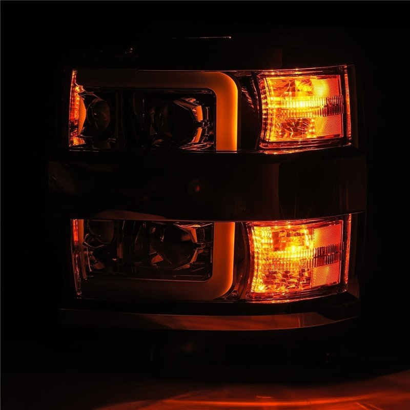 AlphaRex | Projector Headlights Black - Silverado 2500 HD / 3500 HD 6.0L / 6.6L 2019