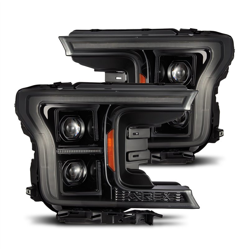 AlphaRex | Projector Headlights Alpha-Black - F-150 2018-2020
