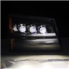 AlphaRex | Projector Headlights Alpha-Black - Avalanche 1500 / Silverado 1500 2002-2006