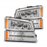 AlphaRex | Projector Headlights Chrome - Avalanche 1500 / Silverado 1500 2002-2006