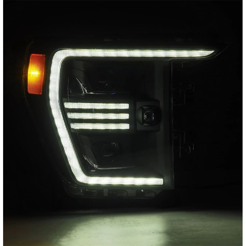 AlphaRex | Projector Headlights Black - F-150 / Raptor 2021-2023